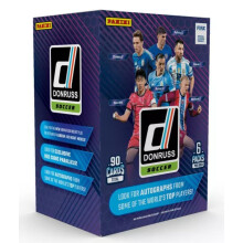 Panini Donruss Soccer Blaster Box 2024-2025 - Confezione da 6 da 15 carte da calcio