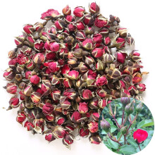 TooGet Boccioli di rosa rosso intenso naturali profumati Petali di rosa Fiori di rosa essiccati puri con bordo dorato all'ingrosso Qualit alimen