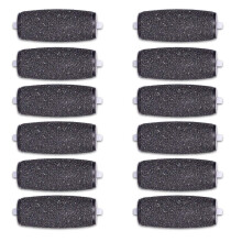 12 Extra Coarse Replacement Roller Refill Heads Compatible with Amope Pedi Refills Electronic Perfect Foot File