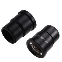2 stuks WF10X-20MM groothoek oculair met hoog oogpunt voor verrekijker