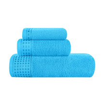 Set de prosop de bumbac Glamburg Ultra Soft 3 Pack Cotton con?ine un prosop de baie 28x55 inch Un prosop de mna 16x24 inch ?i o spalare Coth 12x