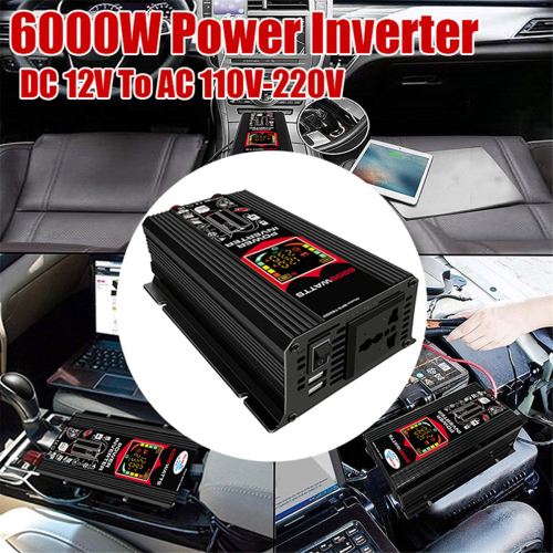 Inverter per auto da 6000 W, da CC 12 V a CA 220 V 1