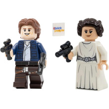 LEGO Star Wars: Han Solo Minifigure and Princess Leia Combo