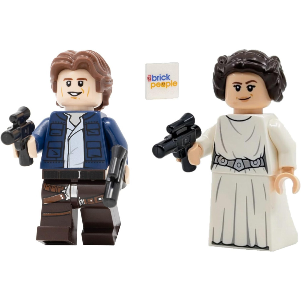 Lego Star Wars: Han Solo Minifigure And Princess Leia Combo