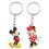 Disney Σετ Μπρελόκ Mickey και Minnie Mouse - Disney 2 τεμ. Μπρελόκ με αυτοκόλλητα 2