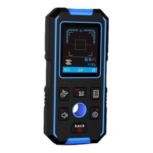 -518 Detector de Metais com Display LCD e Scanner de Parede com Furo de Posicionamento