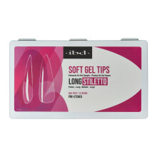 IBD doorzichtige zachte gelnageltips - lange stilettovorm, voorge?ste nepnagelverlengingen voor duurzame, lichtgewicht toepassing, acrylpers op nagel