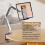 Heavy-Duty Mobile Phone/Tablet Metal Stand, Retractable Folding Stand 6