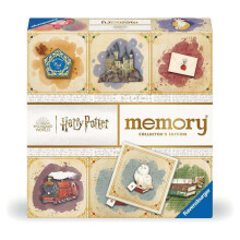 Juego de memoria coleccionable de Harry Potter de Ravensburger: emparejamiento de im genes para ni os a partir de 6 a os, color negro
