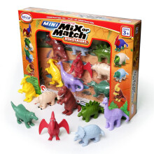 POPULAR PLAYTHINGS Mini Magnetic Mix or Match Dinosaurs Deluxe Set 8 dinosauru