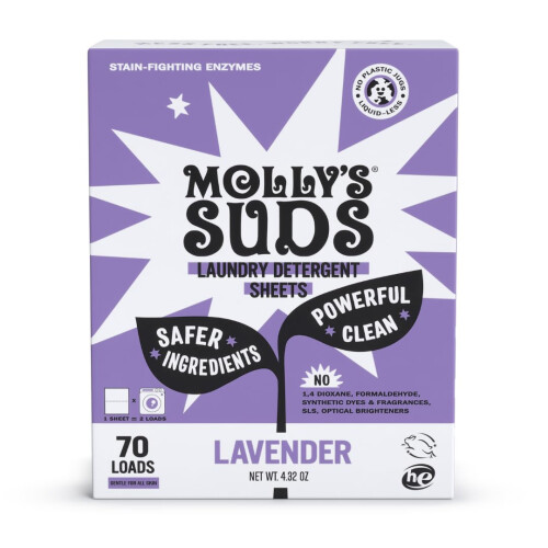 Waschmittelblätter, Lavendel