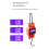 C06B 300kg/50g Portable Electronic Hook Scale Charging 4