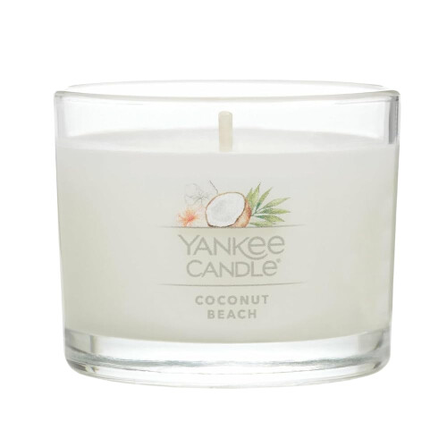 Yankee Candle Yankee Candle Mini Κερί Βάσης, Άρωμα Καρύδας, Φυσικό Μείγμα Σόγιας, 1.3 OZ 1