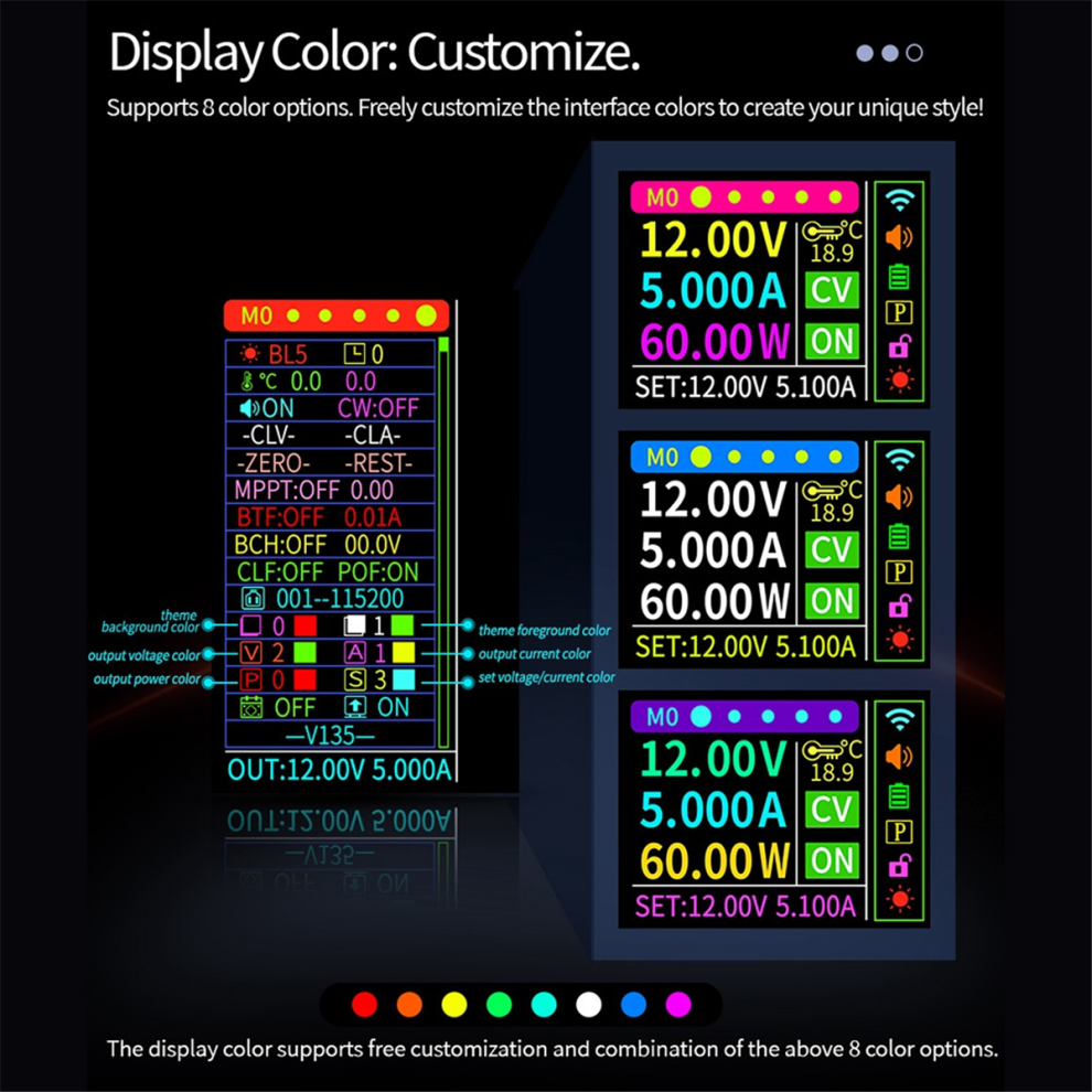 SK120S Dc Geregeltes Netzteil + Wfpow Dc-AbwäRtswandler 7A 120W-image