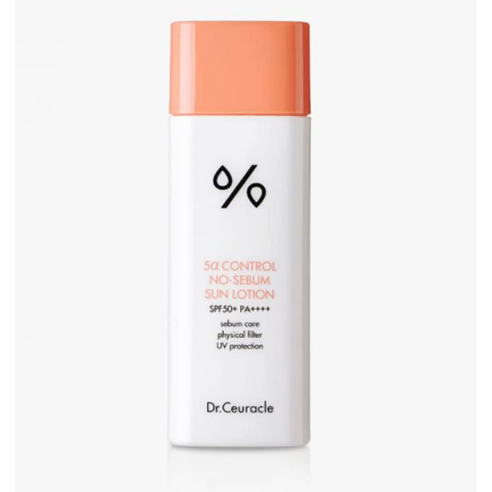Dr. Ceuracle Dr.ceuracle 5A Control No-Sebum Sun Lotion Spf50+ Pa++++, 1.76 Ounce (Pack Of 1)