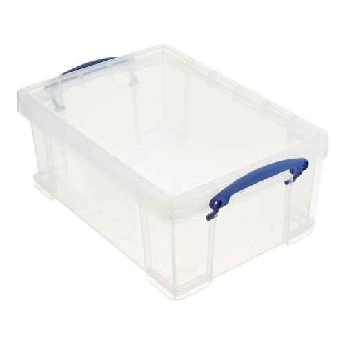 Really Useful Really Useful Box Στοιβάξιμο 9 Λίτρων Πλαστικό Δοχείο Αποθήκευσης (3 Συσκευασίες) 1