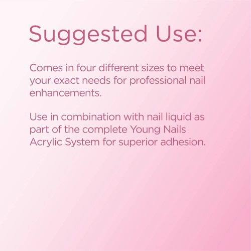 Young Nails Acrylic Speed Powder  White  660 Gram 2