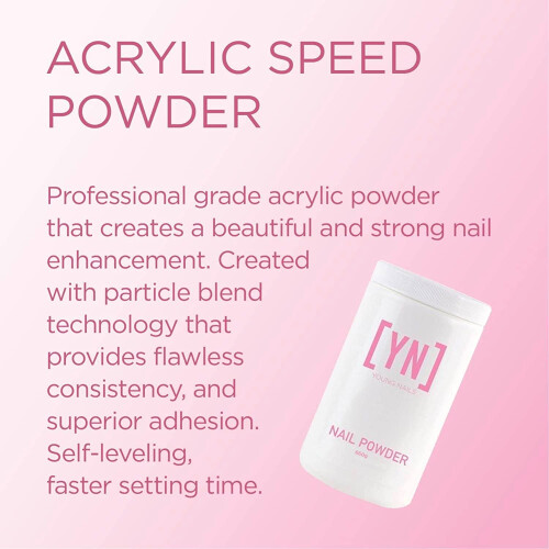 Unge negle Akryl Speed ????owder Clear 660 Gram 1