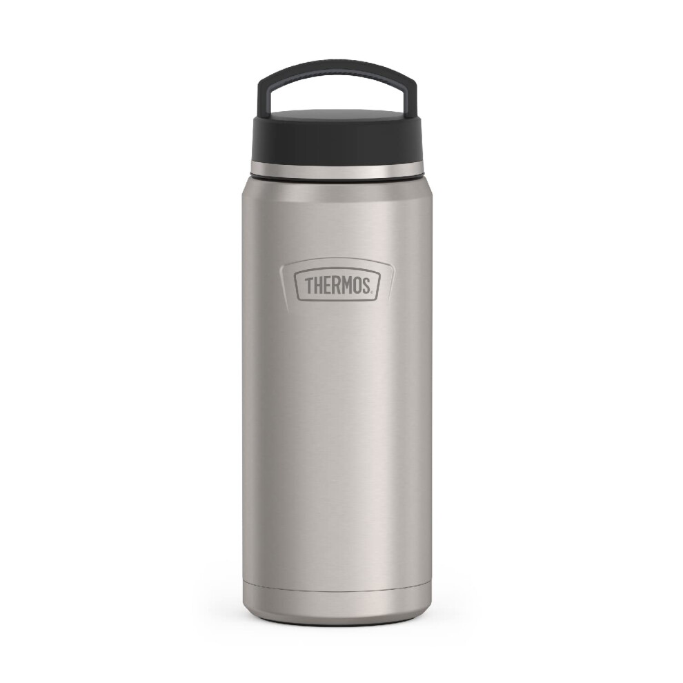 THERMOS ICON SERIES Stainless Steel Water Bottle with Screw Top Lid - 40 Ounce  Matte Stainless Steel - Vacuum Insulated Water Bottle with Lid