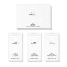 Iles Formula The Minis: kenmerkende reisformaten voor alle haartypes - Haute Performance Shampoo Conditioner & Finishing Serum 50 ML