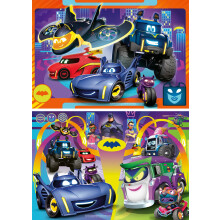 Ravensburger Batwheels 2x24-teiliges Puzzle f?r Kinder ? Jedes Teil ist ein Unikat, die Teile passen perfekt zusammen