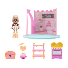 Royale High Baking Class jtkkszlet - 1 baba 6 kiegsztok - Bell elfr Castle jtkkszlet - Virtulis ttelkd mellkelve - 5 ves kortl