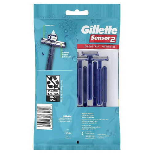 Gillette Gillette Sensor2 eldobhat frfi borotvk 12 Count 1
