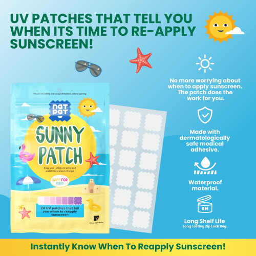NATPAT, Sunny Patch, 24 UV-Patches 1