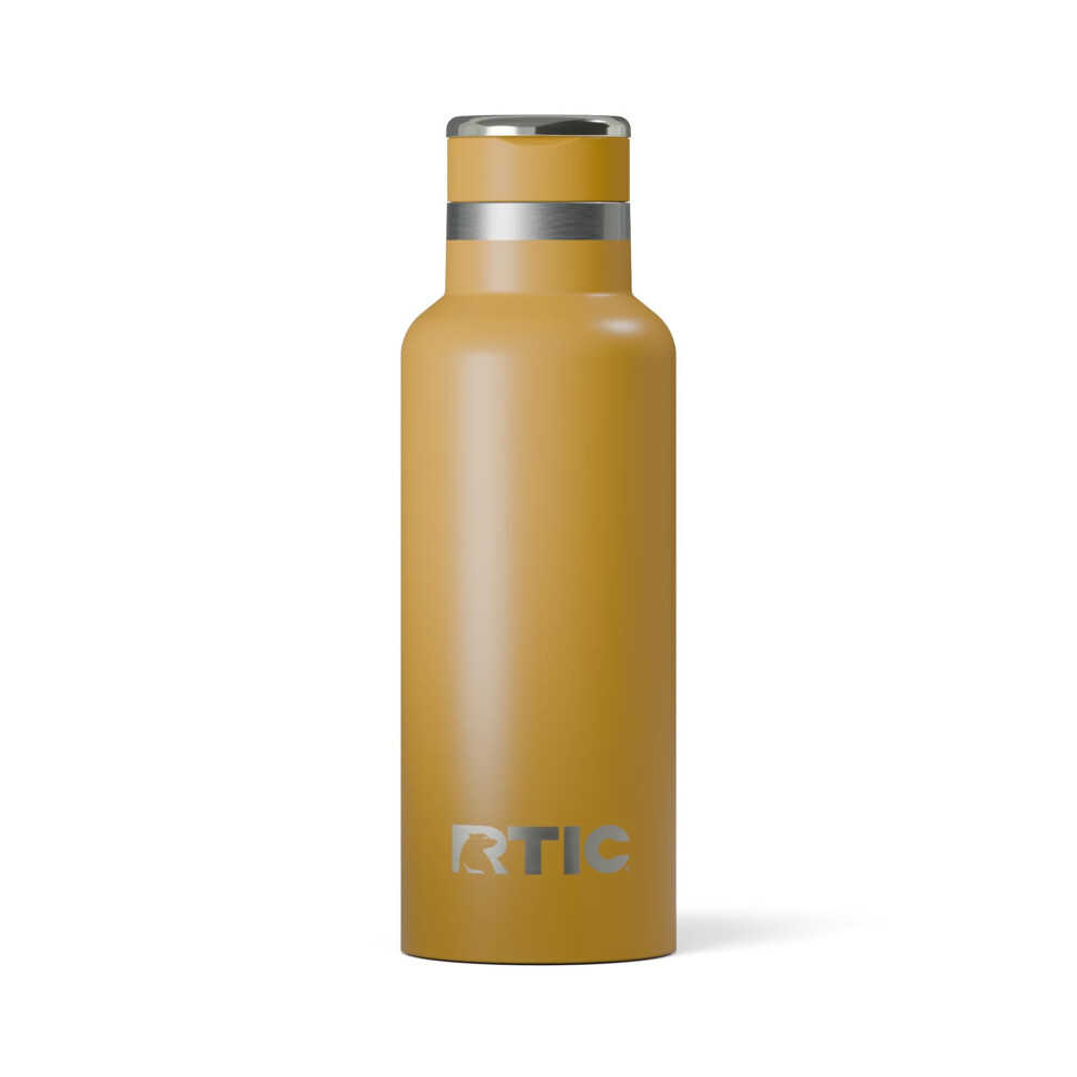 Botella De Viaje Rtic De 16 Oz, De Metal, De Acero Inoxidable, Aislada Al Vac O, Sin Bpa, Reutilizable Para Agua, Bebidas Fr As Y Calientes, Viaj-image