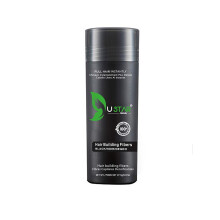 Ustar Haaraufbaufasern fr dnner werdendes Haar, 27,5 g, Schwarz, kaschiert Haarausfall, sofort dicker, volleres Aussehen, 9 Farbtne fr Frauen und