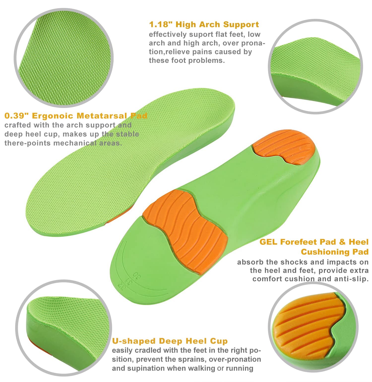 Superfeet Active Support Steunzolen Met Lage Voetholte - Voor Schoenen, EU 42 – 44 Superfeet Active Support Steunzolen Met Lage Voetholte - Voor Schoenen, EU 42 – 44
