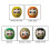 Bambole Daruma Fortune (set da 10 da 4,7 cm, realizzate in Giappone) 3