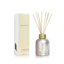Capri Blue Reed Diffuser - Wordt geleverd met ananasbloem geurende diffuser, olie-diffusersticks en kwik iriserende glazen fles - aromatherapie-diffu