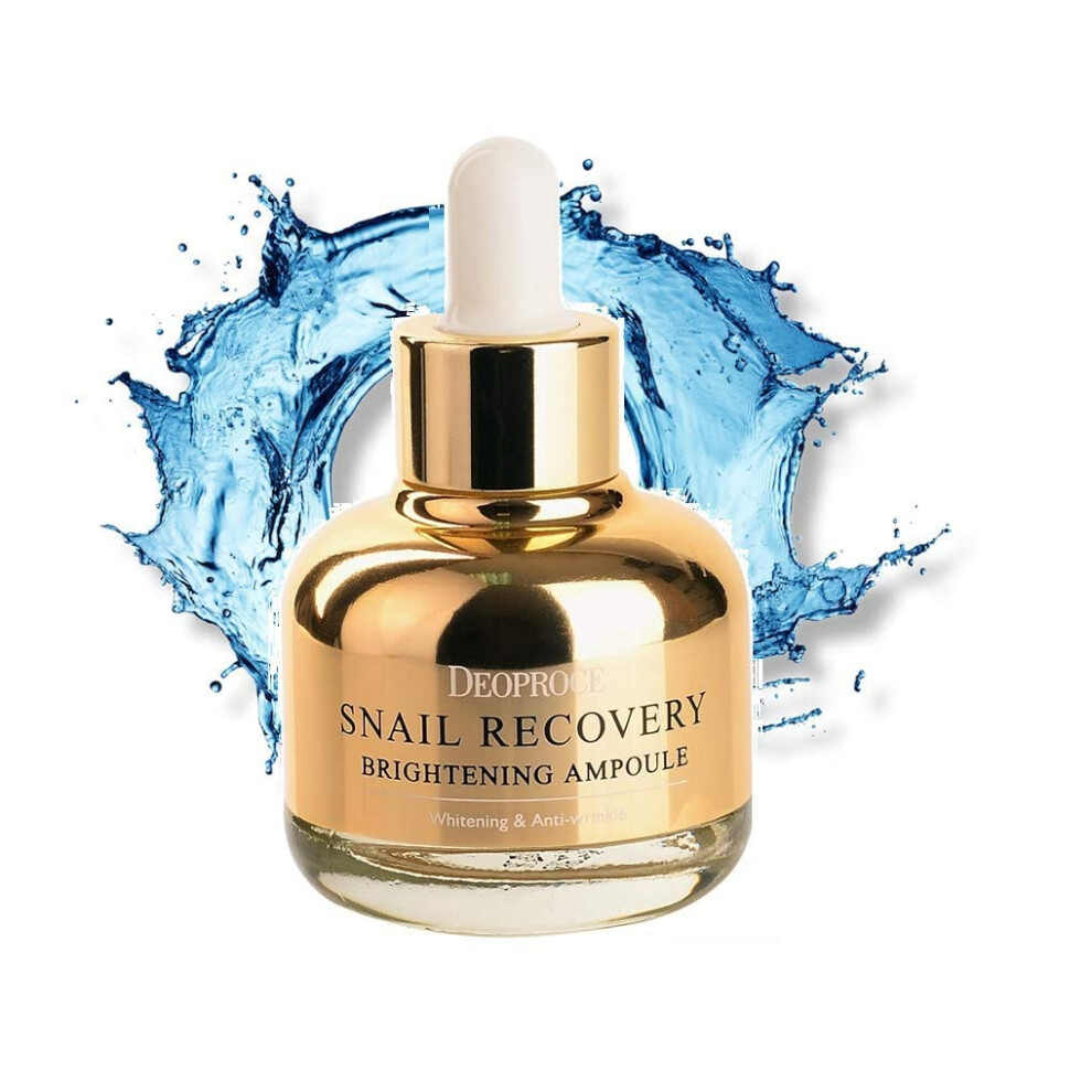 Deoproce Snail Repair Intensive Glowing Serum And Korean Skin Care Anti-Wrinkle Skin Tightening And Improvement (Snail Serum)