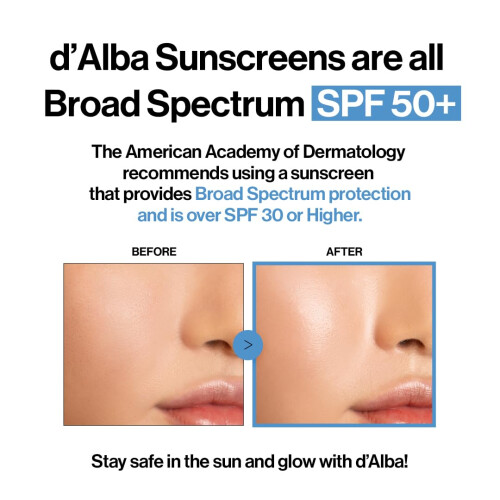 d'Alba, Υδρογόνου Essence Waterfull+ Αντίφλεγμα, SPF 50+, 1.69 fl oz (50 ml) 2
