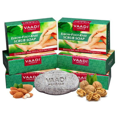 Vaadi Herbals Elbow Foot Scrub Peak 6x75g 1