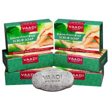 Vaadi Herbals Elbow Foot Scrub Peak 6x75g
