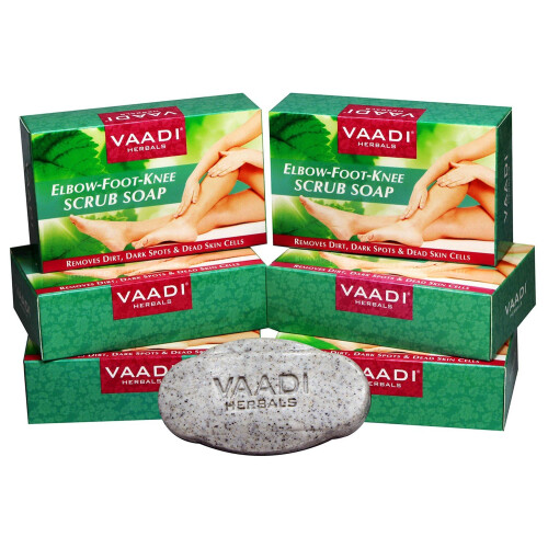 Vaadi Herbals Elbow Foot Scrub Peak 6x75g