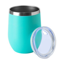 HASLE OUTFITTERS 12oz wijnbeker met deksel Stemless wijnglazen Dubbelwandige vacu?reismokken roestvrijstalen koffiekop voor koude en warme dranken Wi
