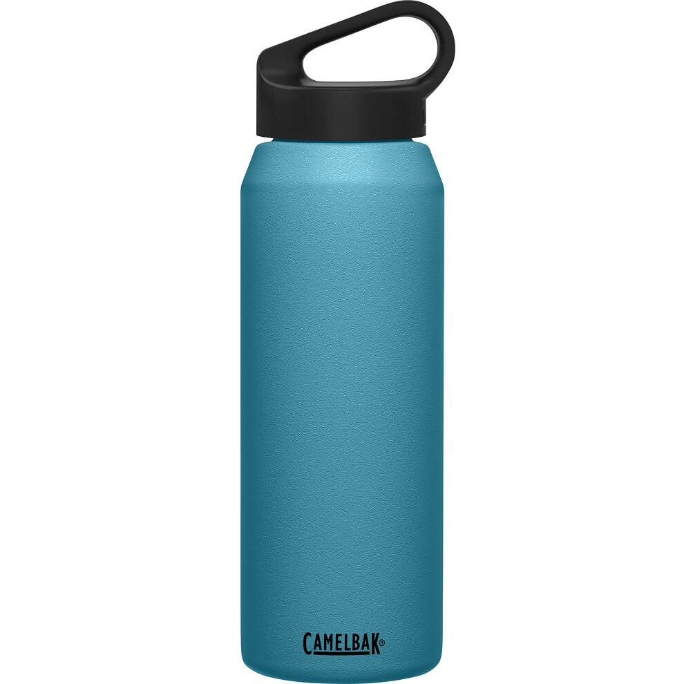 CamelBak Carry Cap Bottle - Vacuum Insulated Stainless Steel - Easy Carry  32oz  Larkspur