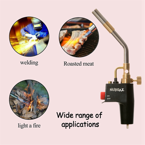 NURGAZ High Intensity Flame Welding Tools, Propane Gas Welding Kit 2
