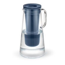 LifeStraw Home - Waterfilterkan, 7-Cup, Midnight Blauw, BPA-vrij voor dagelijks gebruik tegen bacteriën