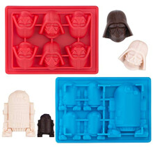 Moules de bonbons au chocolat en silicone Kamehame pour les fans de Star Wars Dark Vader et Moule R2-D2 pour la decoration de gateau de jello Car