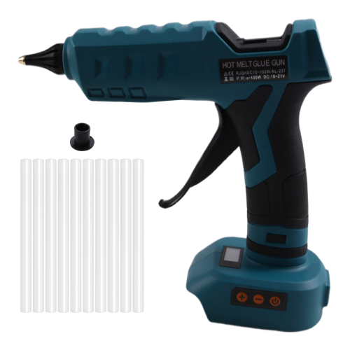 Ασύρματο πιστόλι κόλλας 100W για μπαταρίες Makita 18V 1