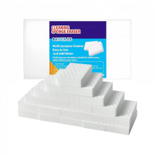 Magic Sponzen Gum 20 Pack Melamine Spons in Bulk 2X Dichtheid Langdurige Reinigingsspons voor Keuken Badkamer Bad Gootsteen Meubels Muurreiniger (Wit