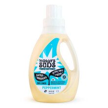 Mollys Suds Fabric Softener Liquid for Sensitive Skin | Vinegar-Powered Infused with Essential Oils | Fights Static Reduces Wrinkles Deodorizes |
