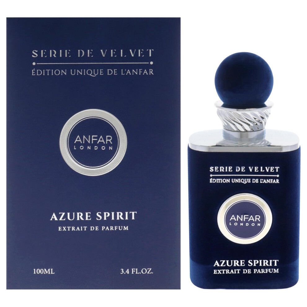 Anfar London Azure Spirit Pure Perfume 100 ml Extrait De Parfum Spray for Men - Image 7