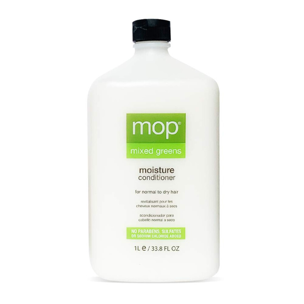 Mop Mixed Greens Moisture Conditioner No Parabens Fresh 33.8 Fl. Oz.