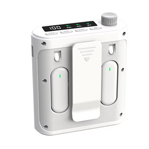 Mini draadloze megafoon luidspreker met lavaliermicrofoon
