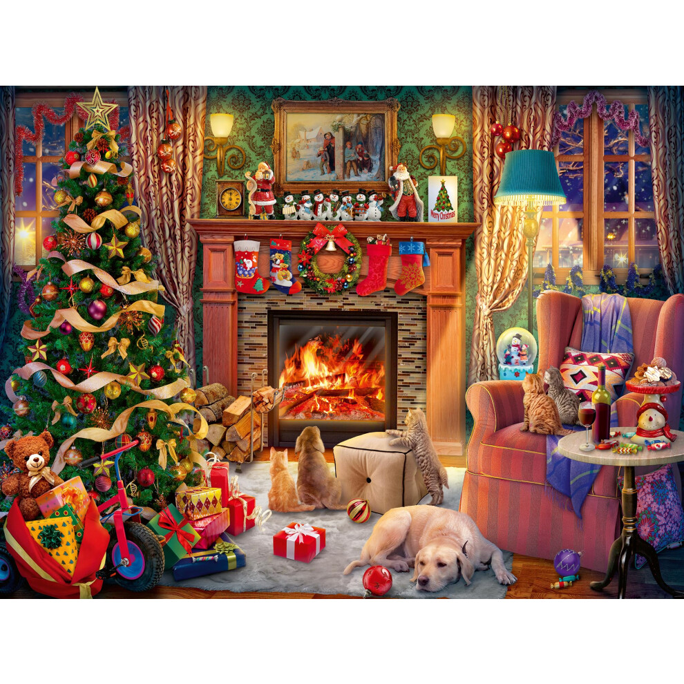 Ravensburger Christmas Eve 1500 Piece Holiday Jigsaw Puzzle For Adults - 12000717 - Handcrafted Tooling Made In Germany Every Piece Fits Together Pe - Image 3